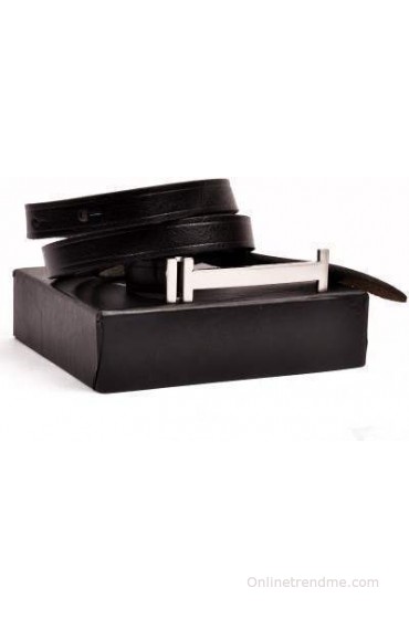 Zakina Girls Black Genuine Leather Belt Zakina Girls Black Genuine Leather Belt